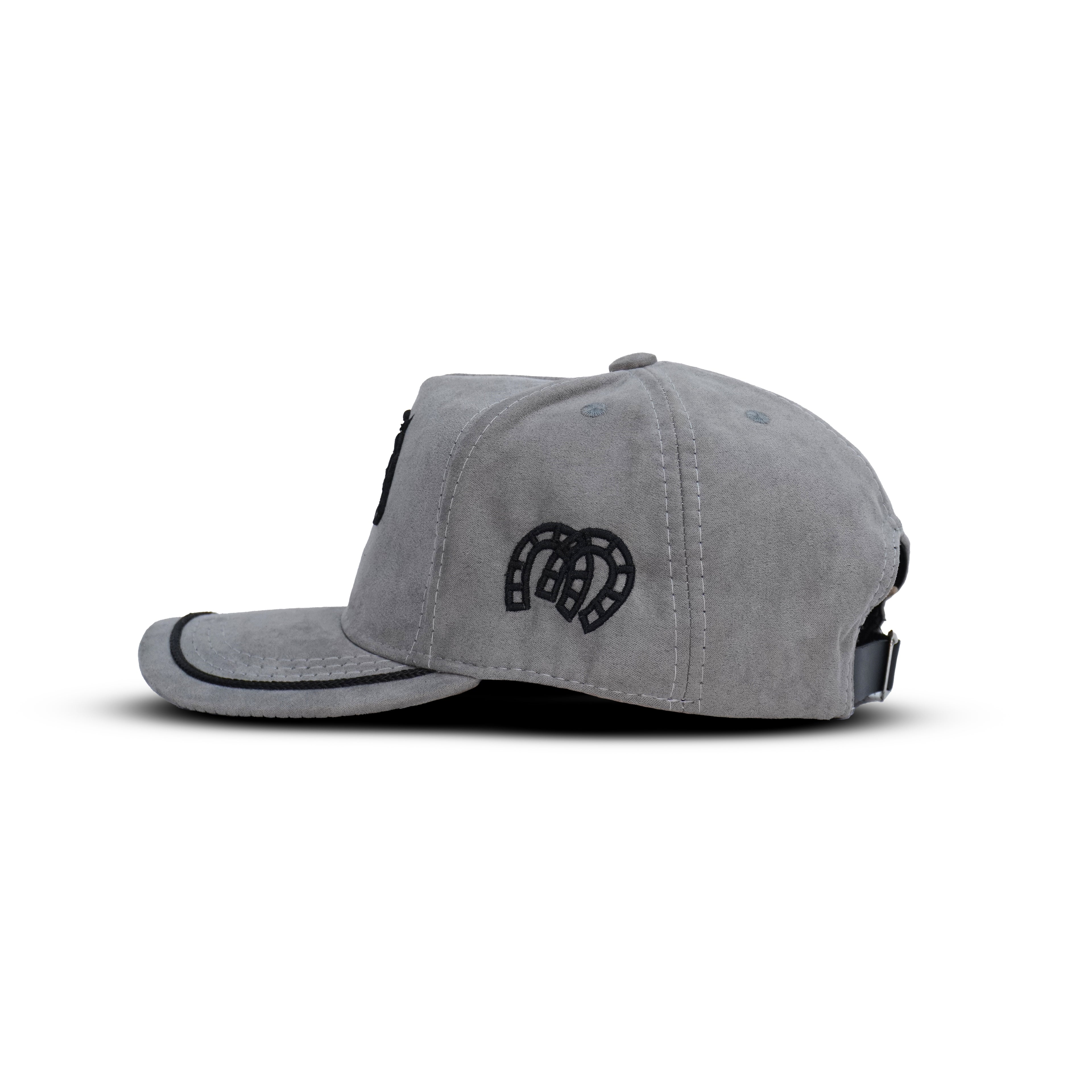 Gorra Gris Negro Agropecuaria – Bordado Caballo