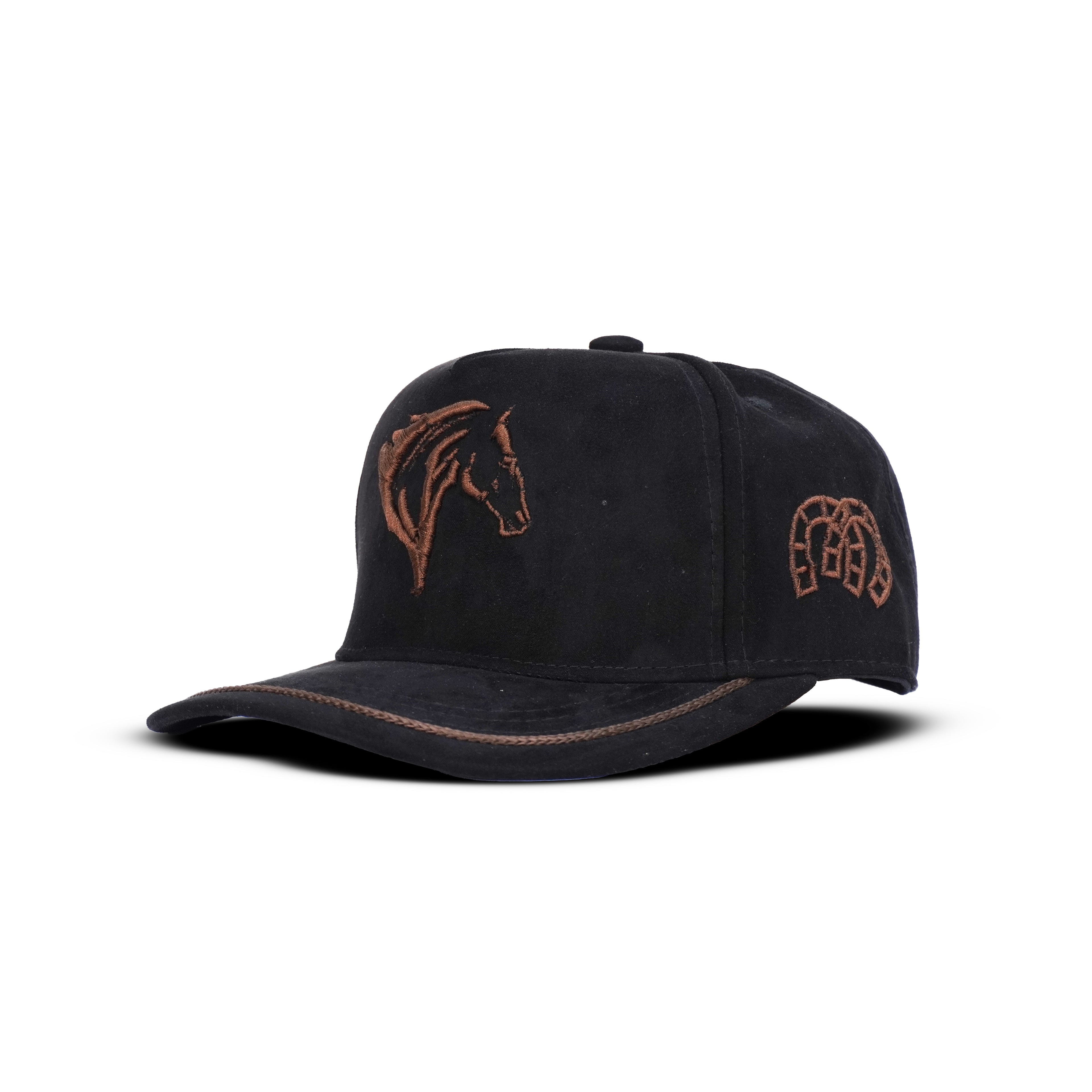 Gorra Negra Agropecuaria – Bordado Caballo