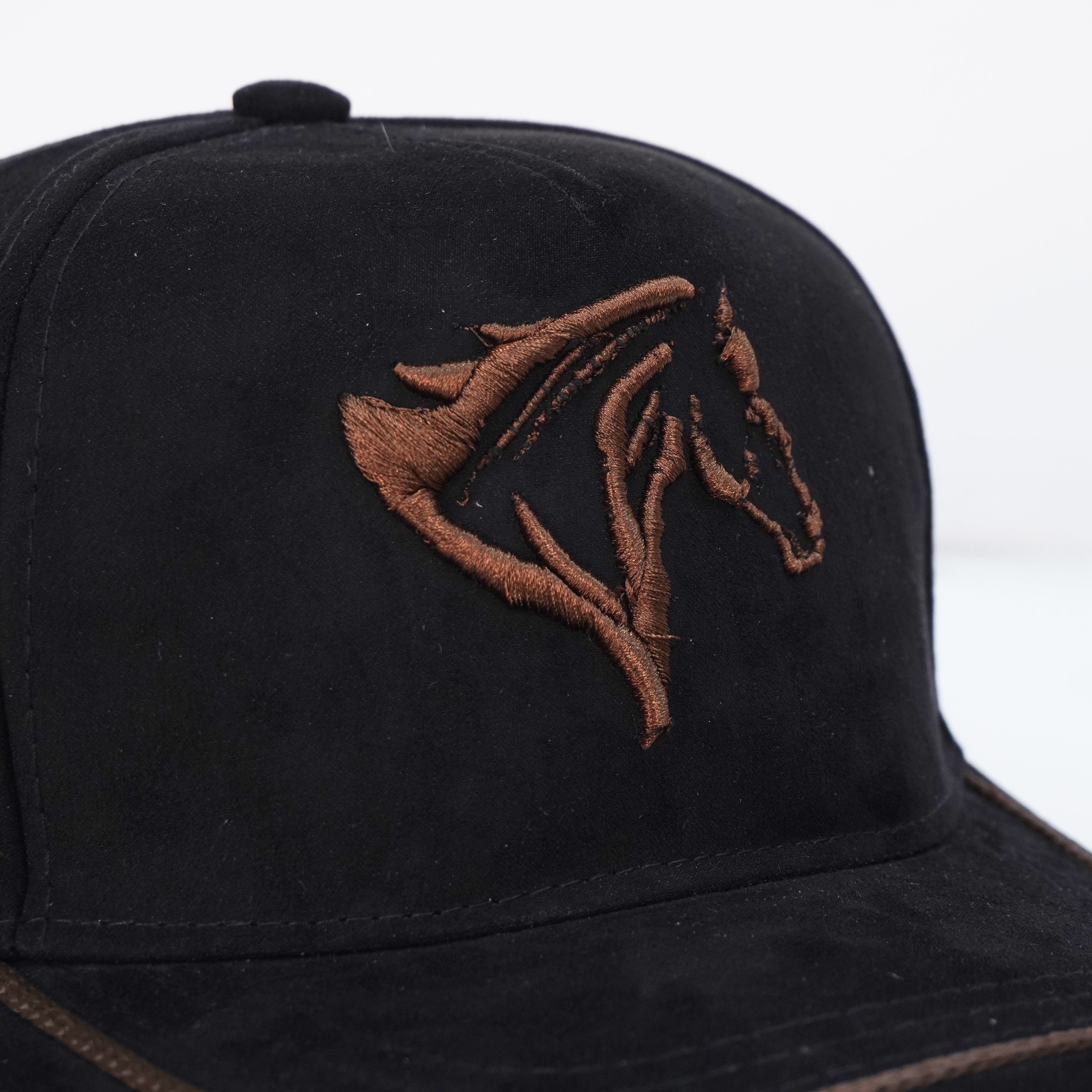 Gorra Negra Agropecuaria – Bordado Caballo