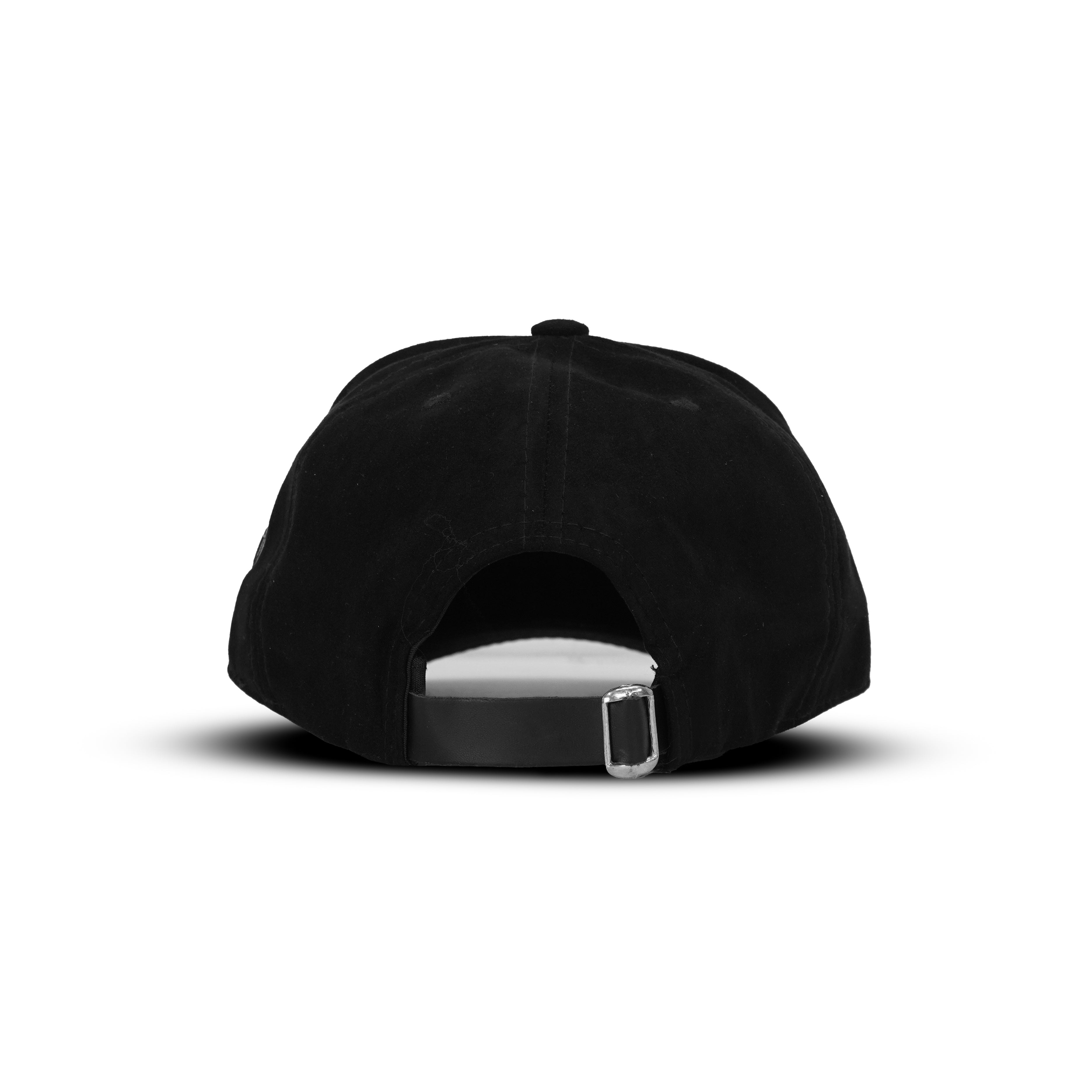 Gorra Negra Agropecuaria – Bordado Fé y Manos Con Rosario