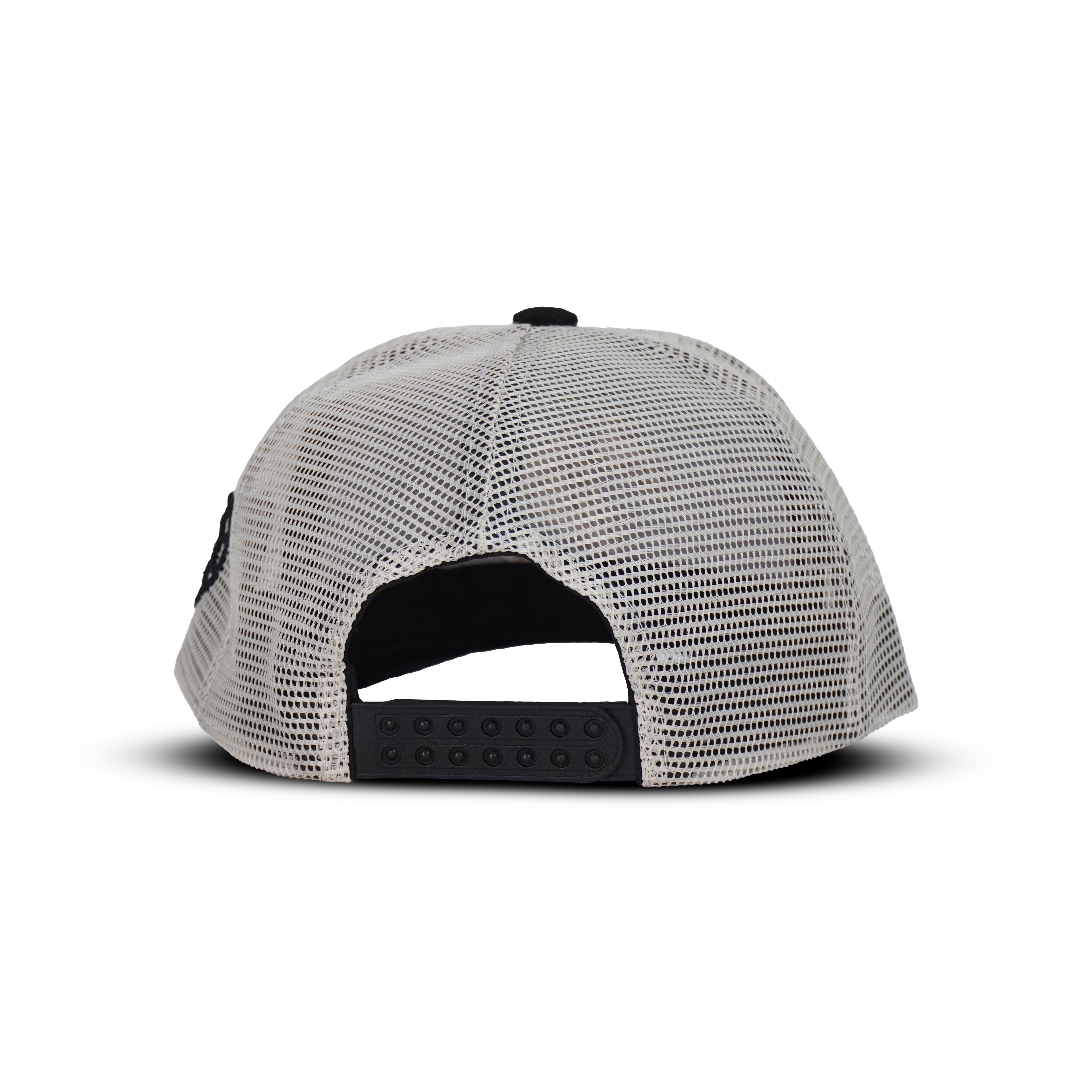 Gorra Negro Gris Agropecuaria – Bordado Caballo