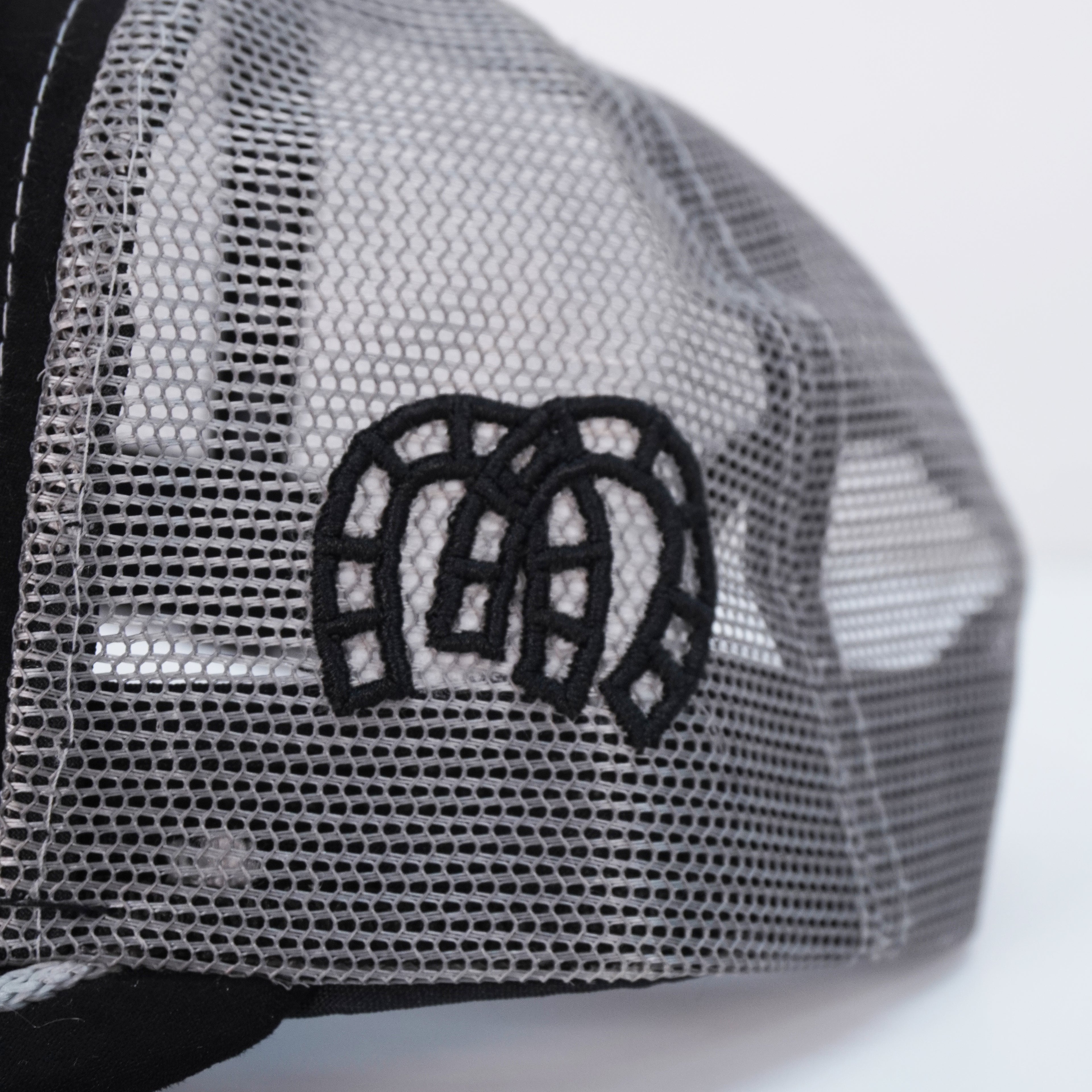 Gorra Negro Gris Agropecuaria – Bordado Caballo