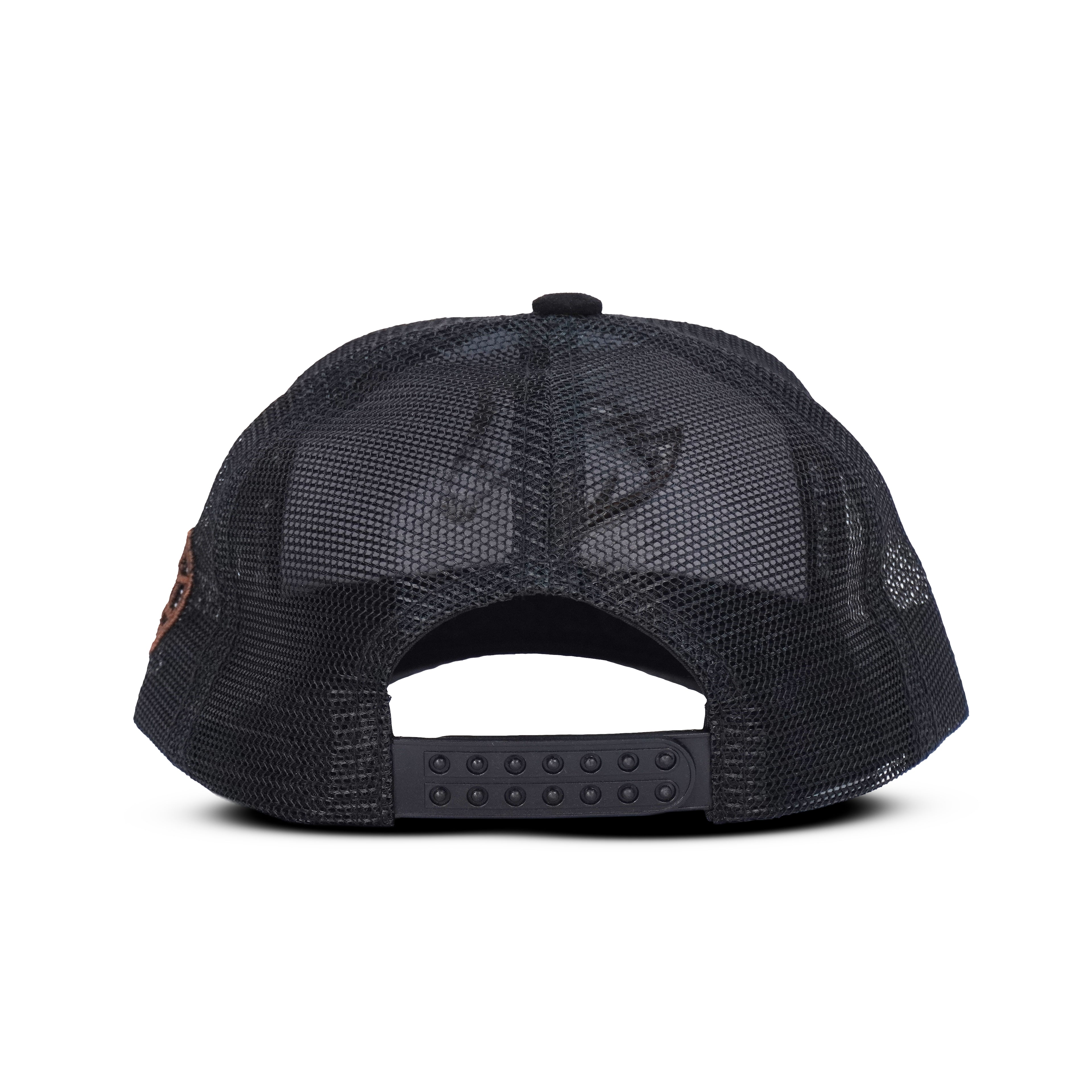 Gorra Negro Marrón Agropecuaria – Bordado Caballo
