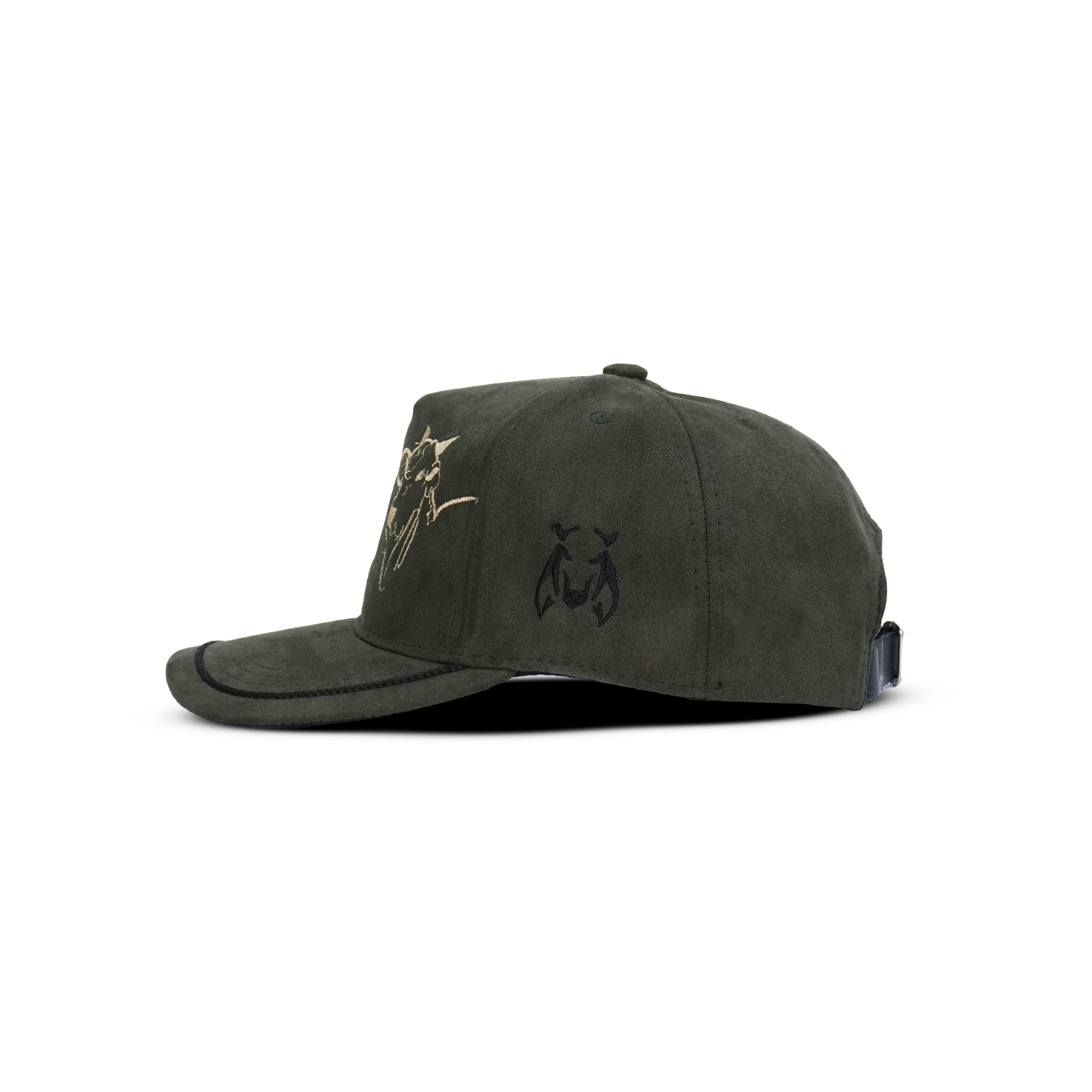 Gorra Verde Negro Agropecuaria – Bordado Toro y Vaca