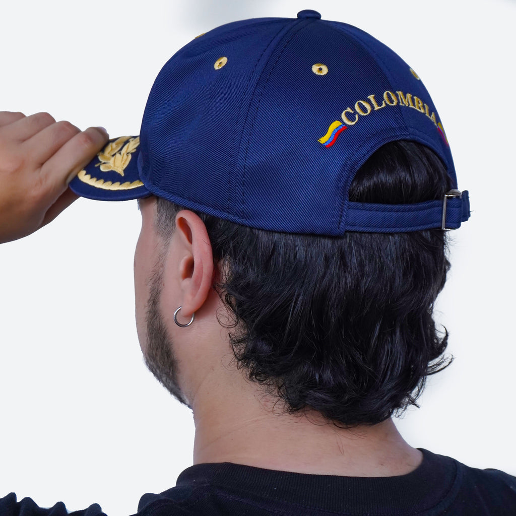 Gorra Azul Agropecuaria – Bordado República de Colombia