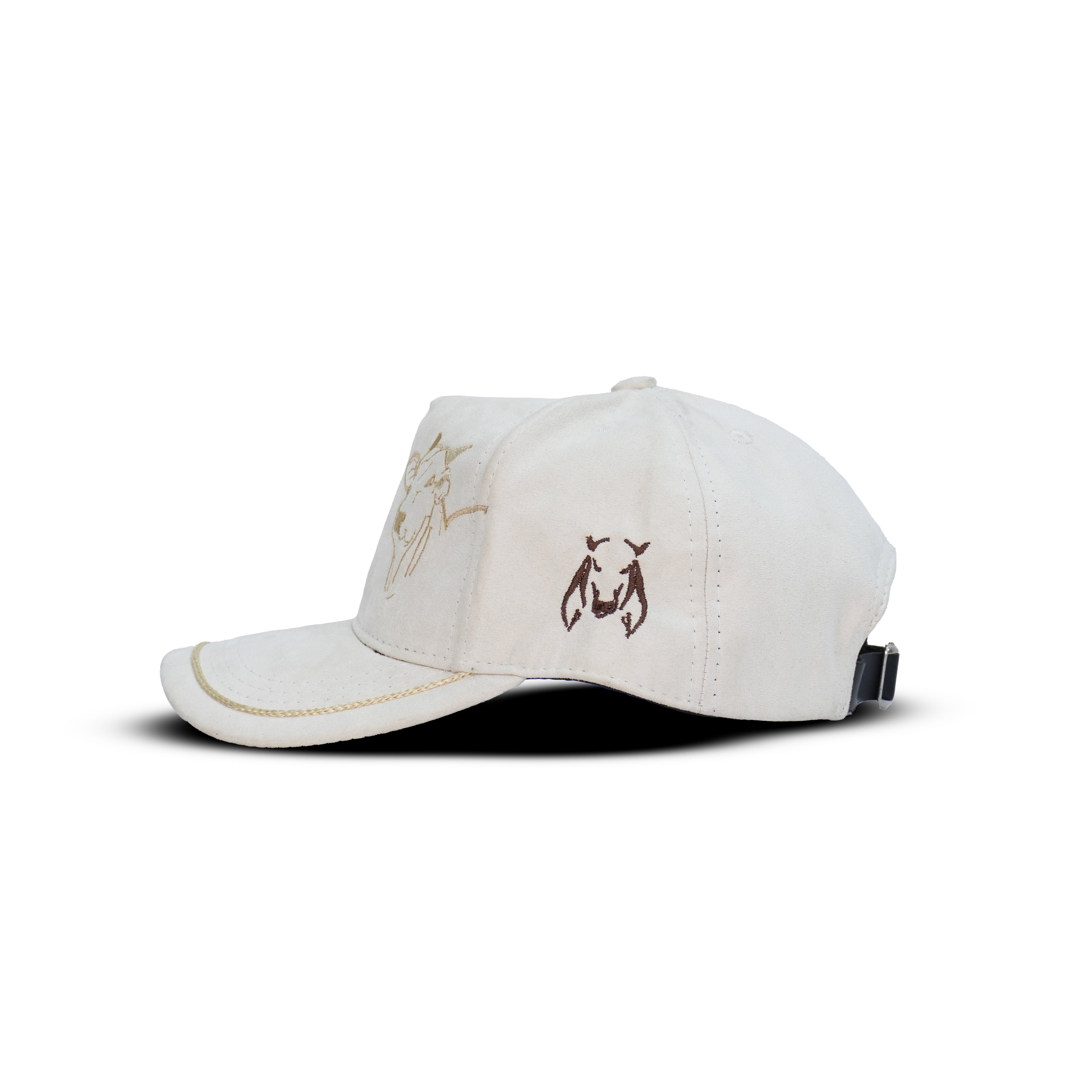 Gorra Beige Agropecuaria – Bordado Toro y Vaca
