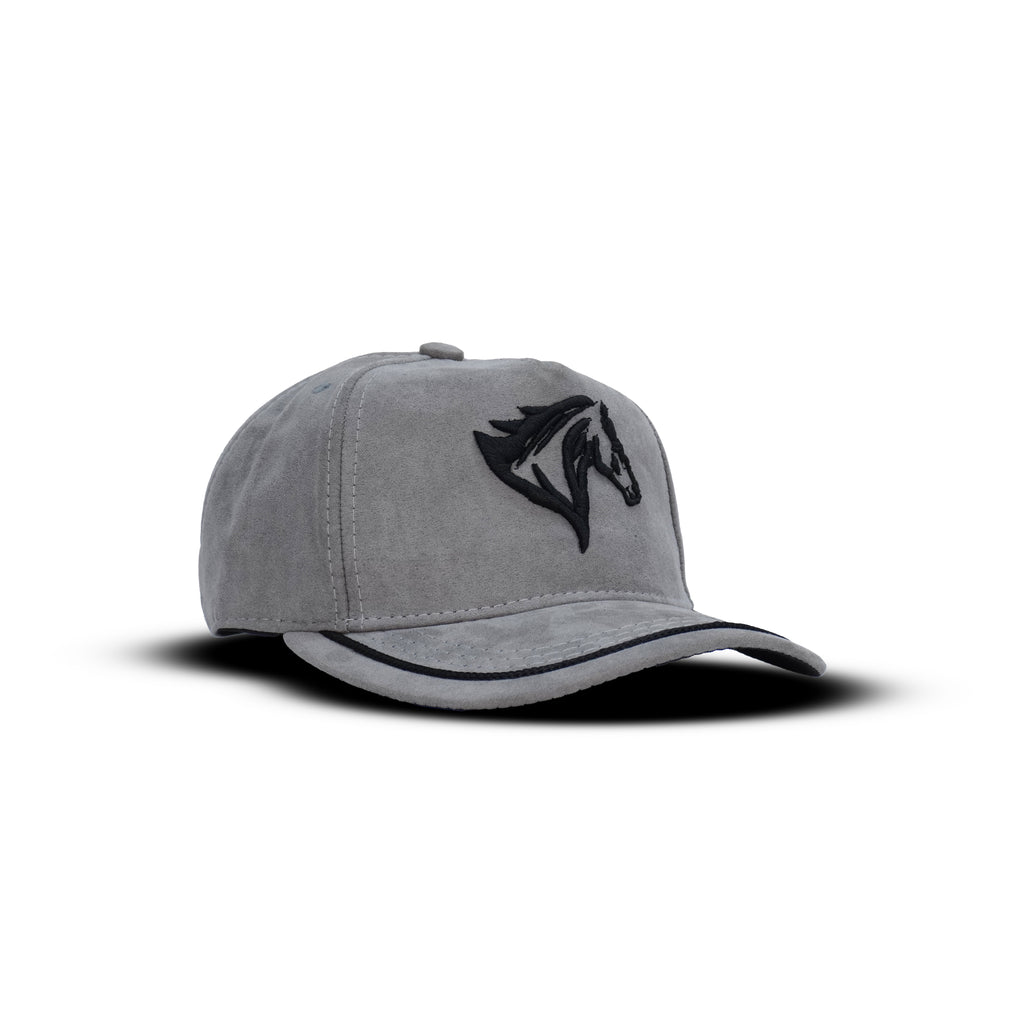 Gorra Gris Negro Agropecuaria – Bordado Caballo