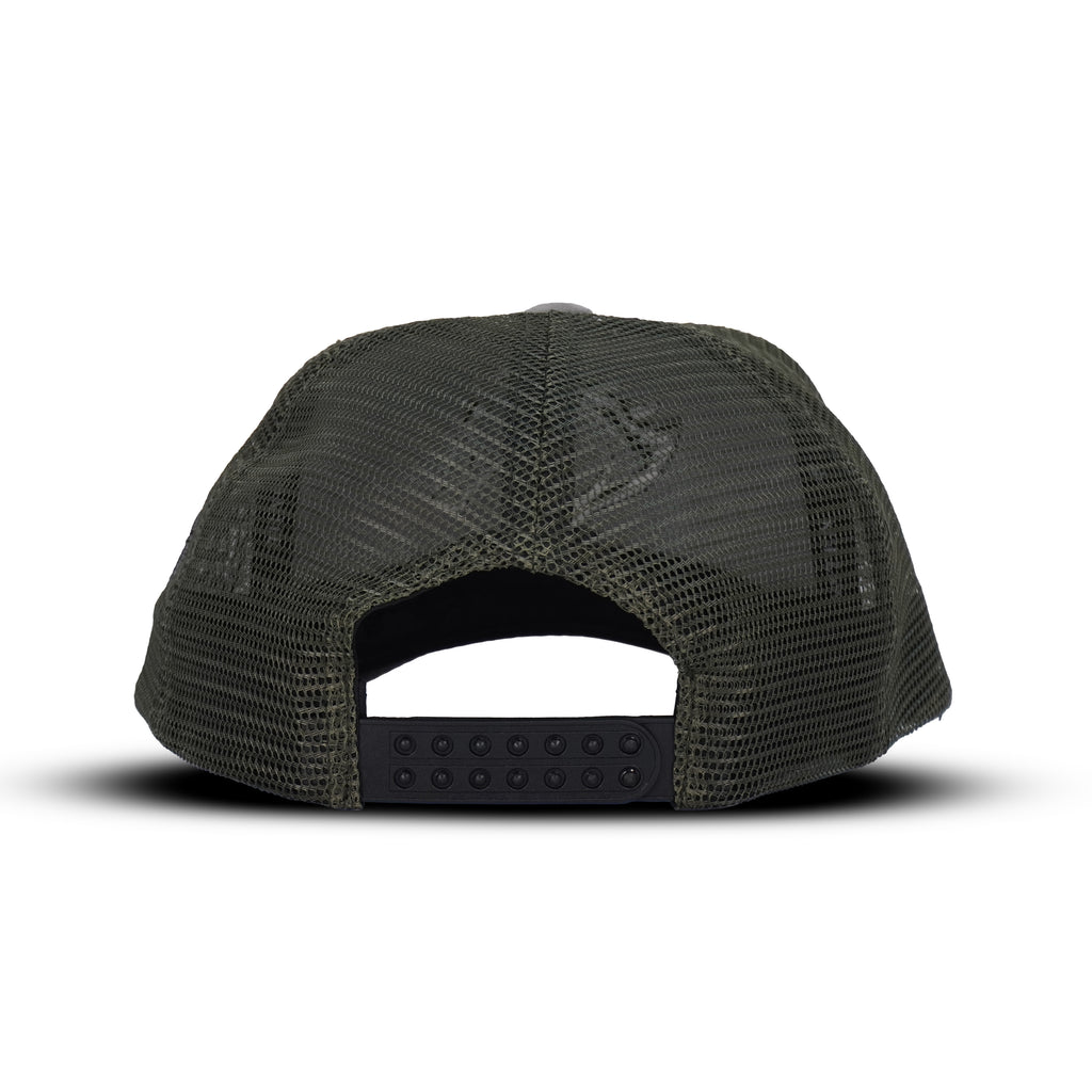 Gorra Gris Verde Agropecuaria – Bordado Caballo