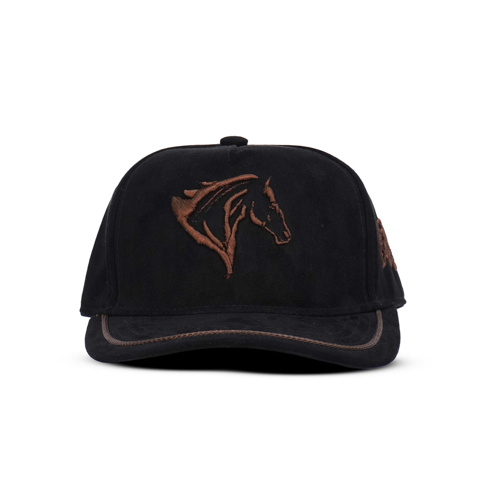 Gorra Negra Agropecuaria – Bordado Caballo