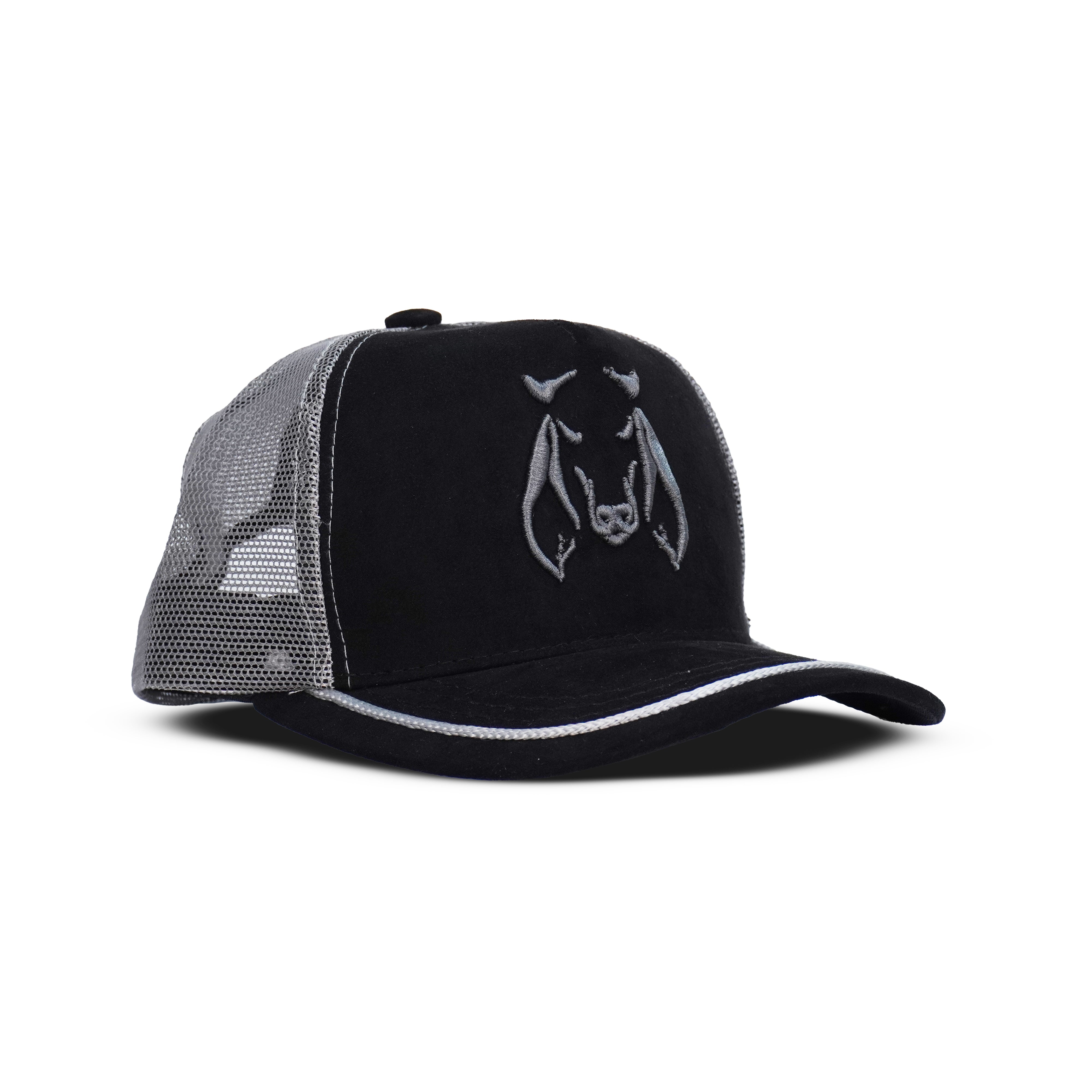 Gorra Negra Agropecuaria – Bordado Toro