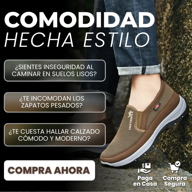 Mocasin titanium™ - Confort y estilo en cada paso