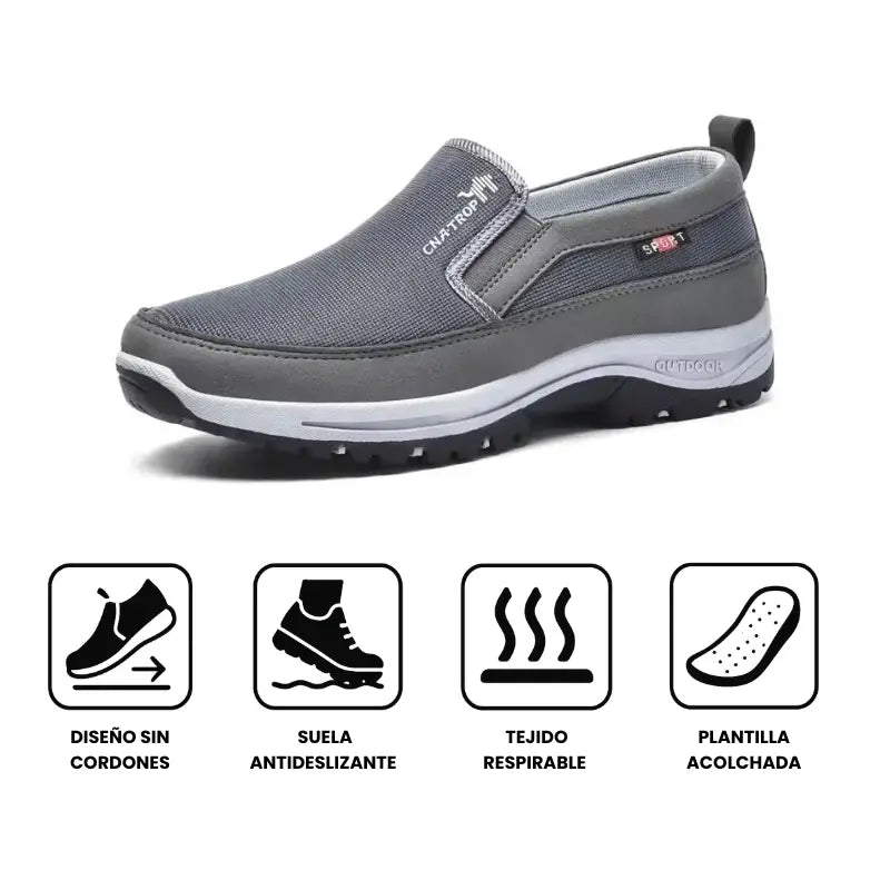 Mocasin titanium™ - Confort y estilo en cada paso