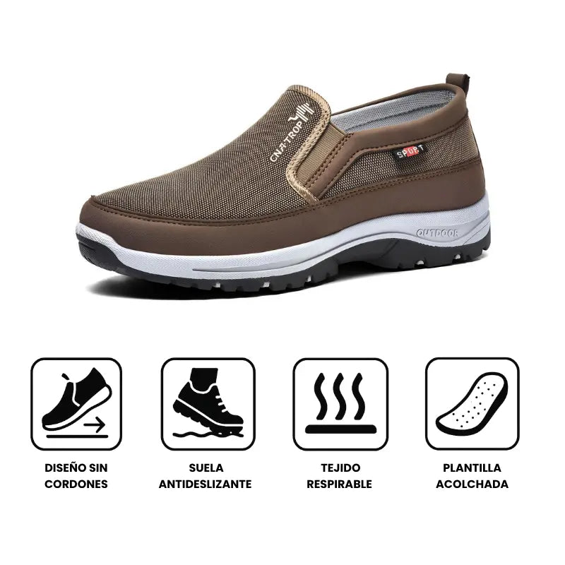 Mocasin titanium™ - Confort y estilo en cada paso