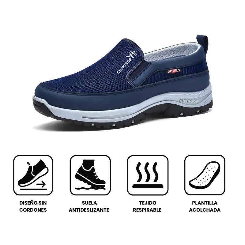 Mocasin titanium™ - Confort y estilo en cada paso
