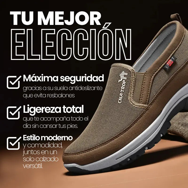 Mocasin titanium™ - Confort y estilo en cada paso