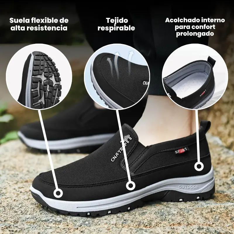 Mocasin titanium™ - Confort y estilo en cada paso